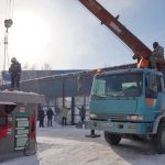 Нелегальную автозаправку демонтировали в Ленинском районе Новосибирска