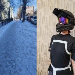 Новосибирский школьник сломал спину на гололеде