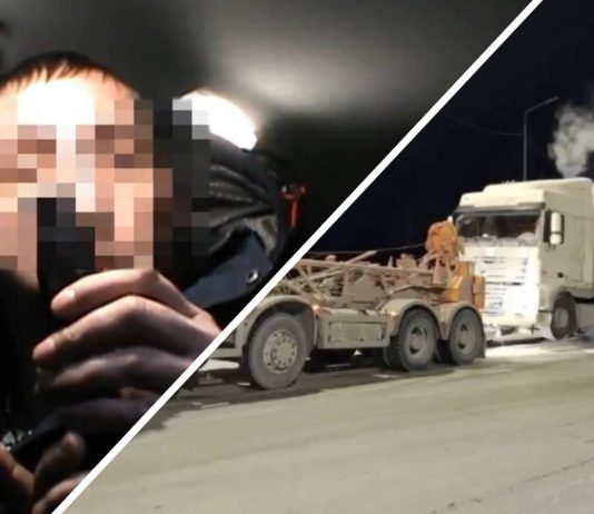 Пьяный дальнобойщик не смог довезти до Новосибирска 20 тонн колбасы