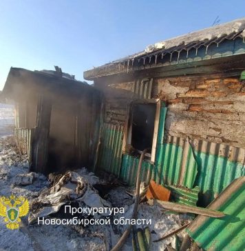 Названа возможная причина пожара с тремя погибшими в Каргате Новосибирской области