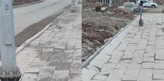 Тротуарную плитку, «поплывшую» после первой же зимы, прокомментировали власти Новосибирска